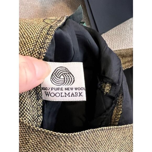 Polo Ralf Lauren wool and cashmere high waisted pleated pants sz 10 - Picture 9 of 9